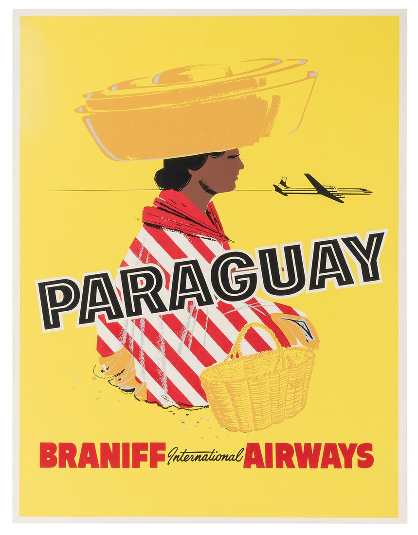 Braniff International Airways. Paraguay. (1 of 1)
