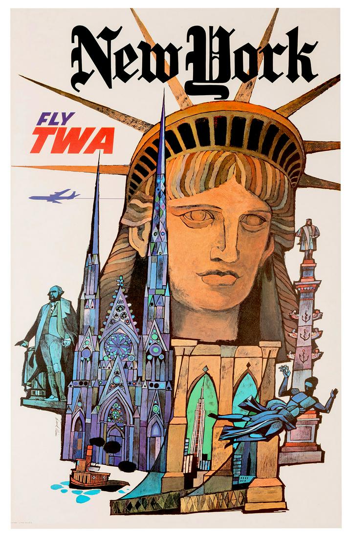 New York. Fly TWA. (1 of 1)
