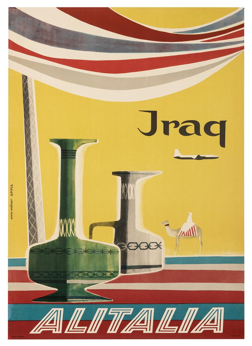 Molinari, Ennio (Turkish) Iraq. Alitalia. (1 of 1)