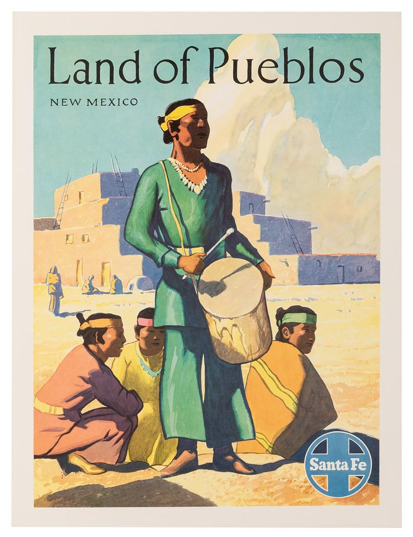 [Villa, Hernando B.] Land of Pueblos. Santa Fe (1 of 1)