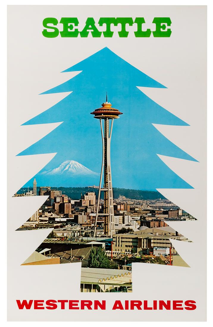 Seattle. Western Airlines. (1 of 1)