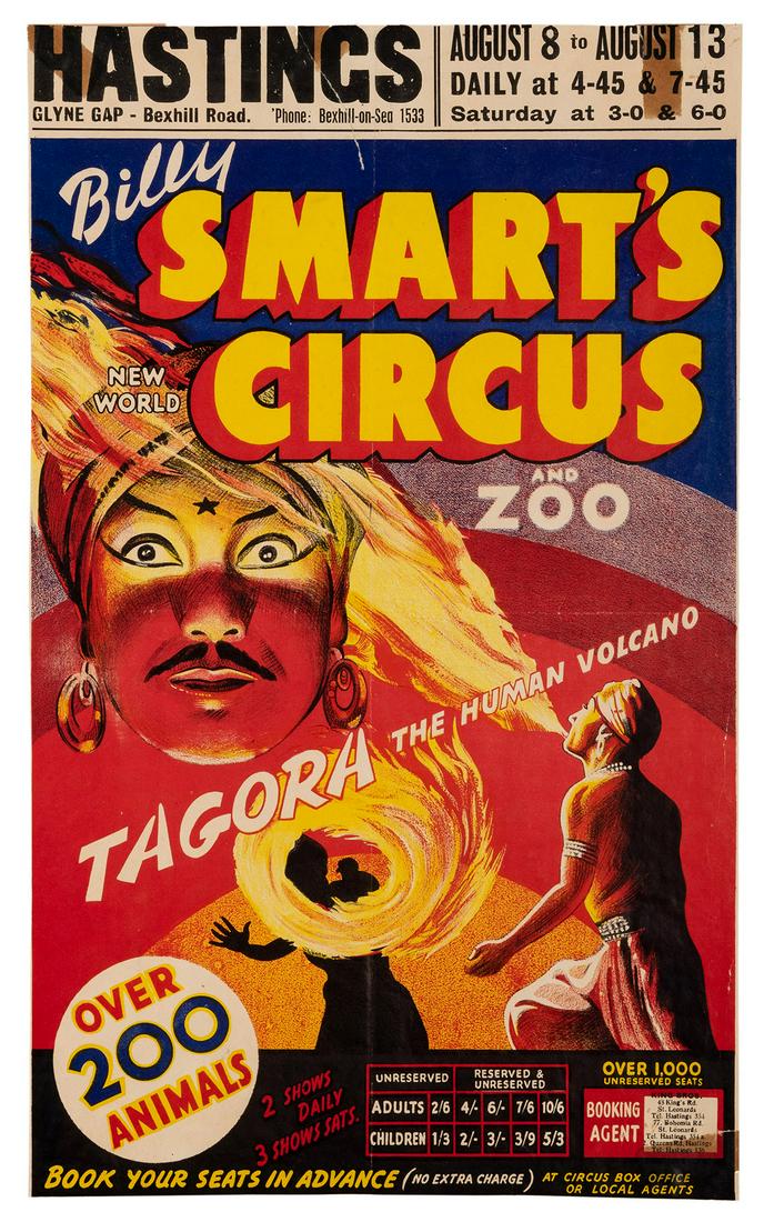 Billy Smart’s New World Circus and Zoo. Tagora (1 of 1)
