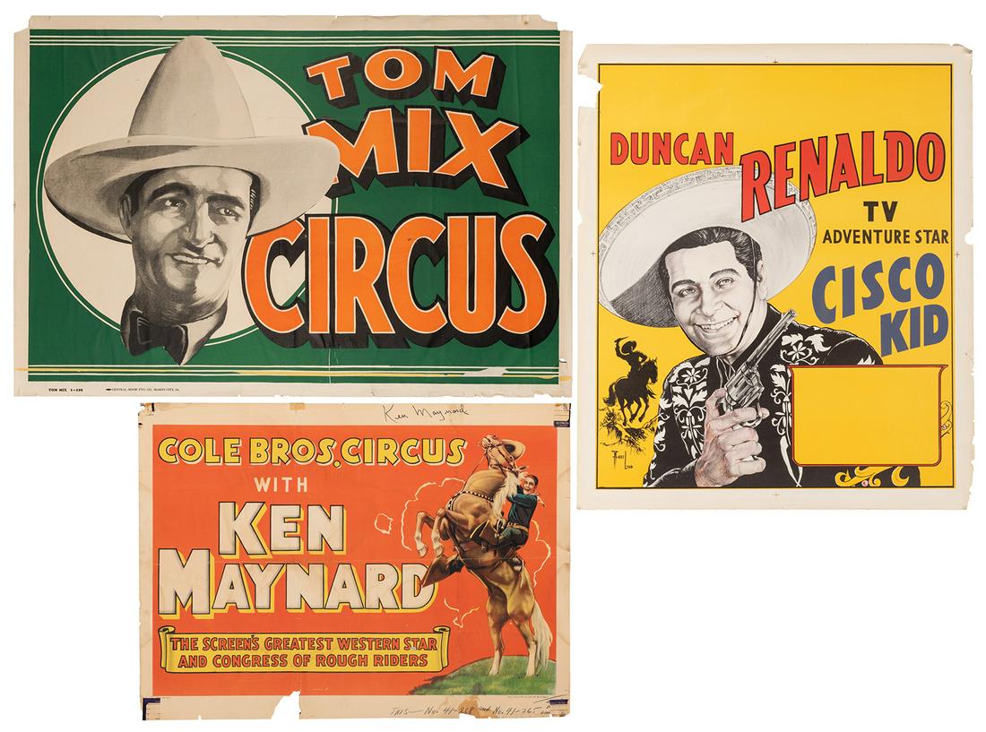 Trio of Wild West / Western Posters. (1 of 4)