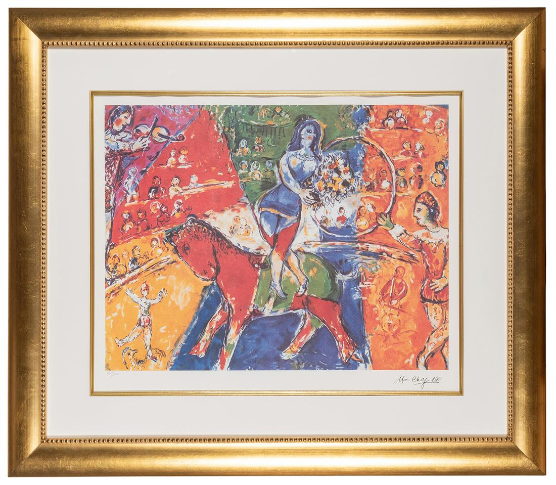 Chagall, Marc (after). Circus Horse and Rider. (1 of 1)