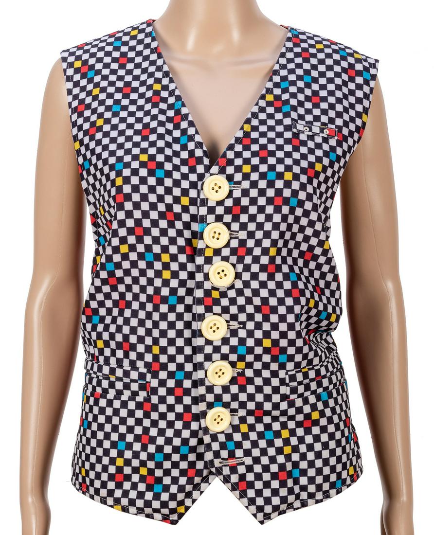 Toontown Castmember Vest.: Toontown Castmember Vest. Disneyland. Medium Male.