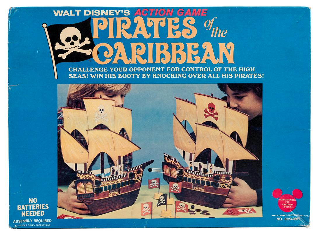 Pirates of the Caribbean Vintage Game.: Pirates of the Caribbean Vintage Game. Complete with all pieces. Excellent condition. 15 x 11 x 5”.