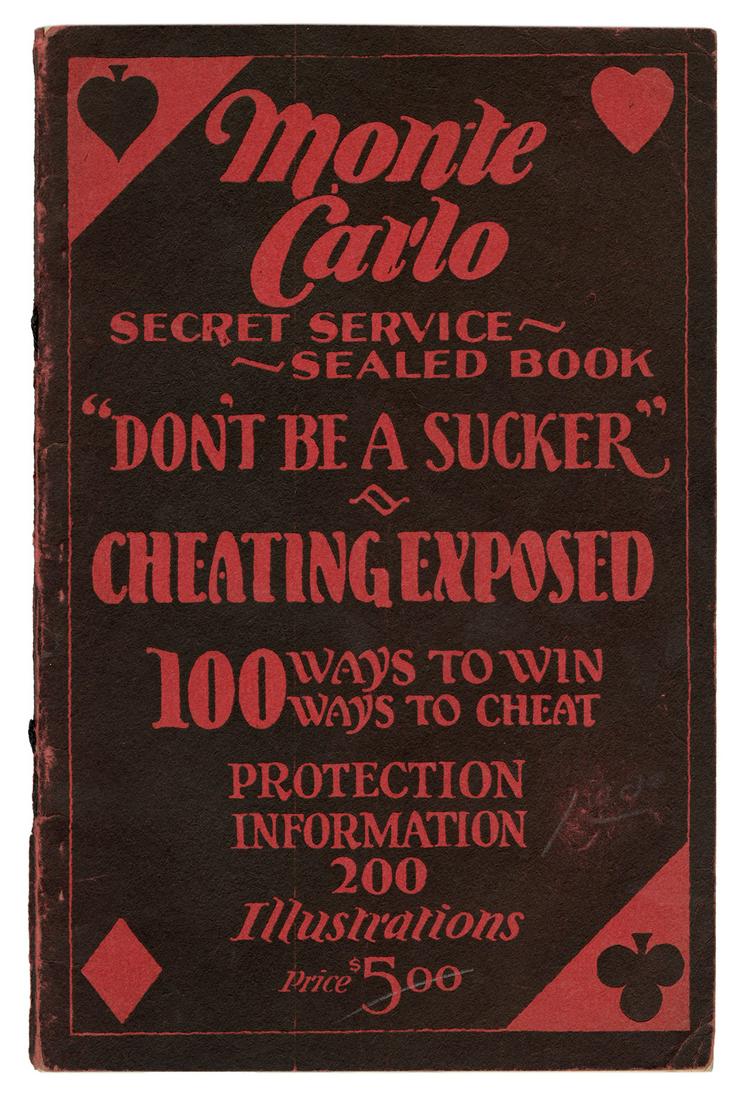 Monte Carlo: Secret Service Sealed Book. (1 of 1)