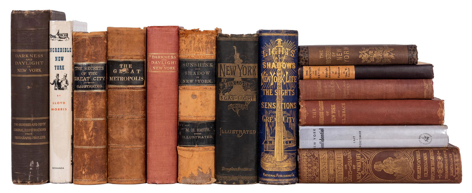 [New York] Group of 14 Books on New York Crime and (1 of 1)