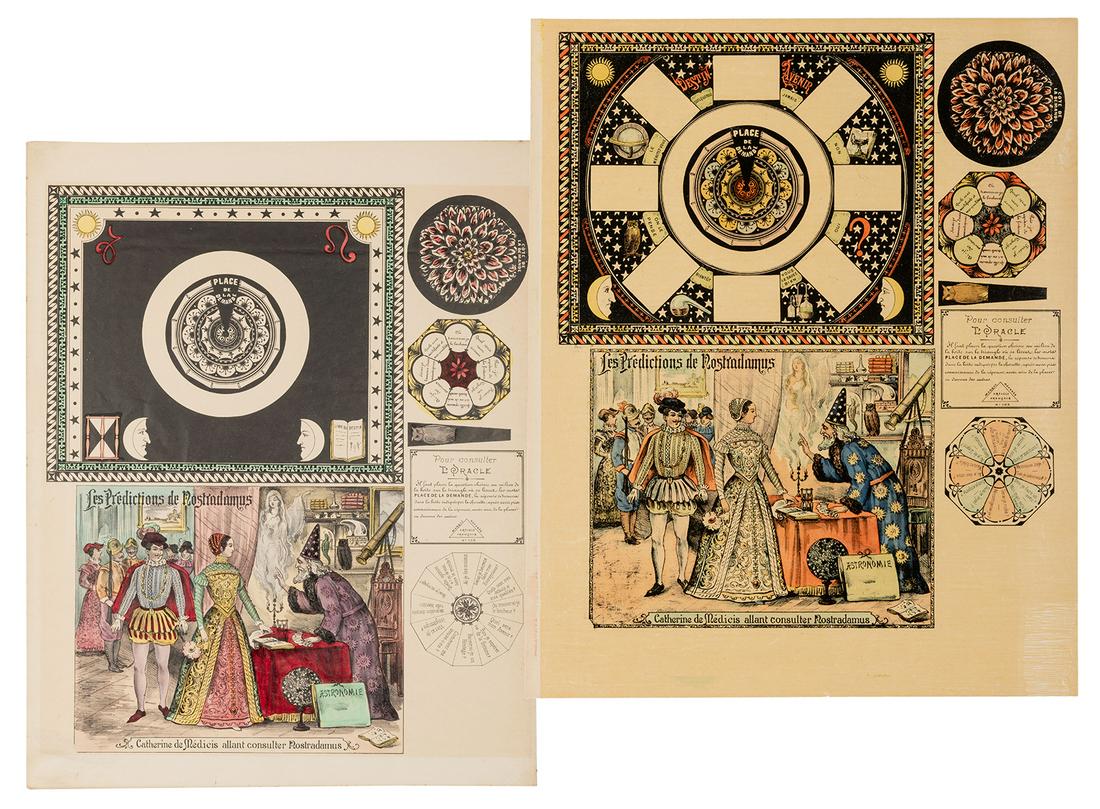 “Les Predictions de Nostradamus” Game Labels. (1 of 1)