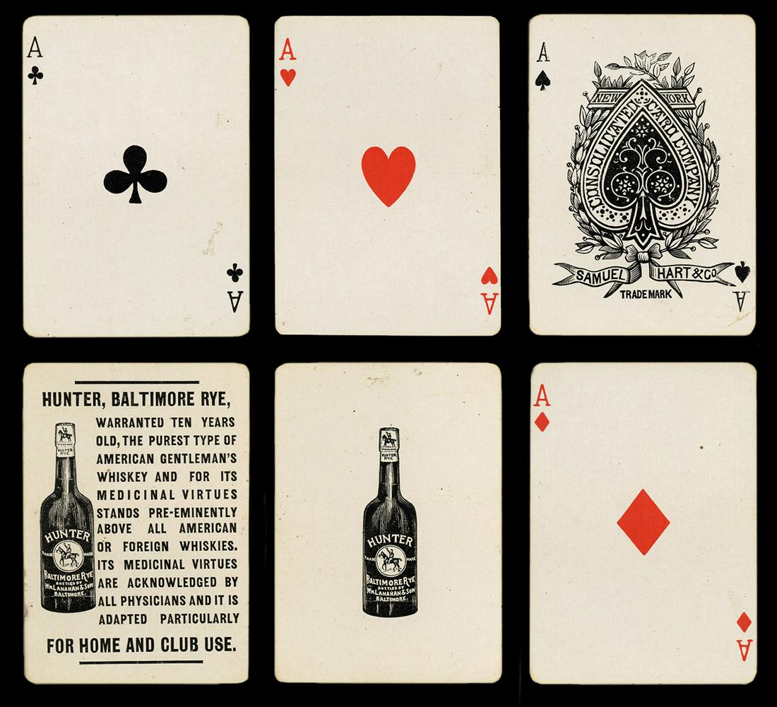 [Alcohol] Hunter Baltimore Rye Advertising Playing (1 of 2)