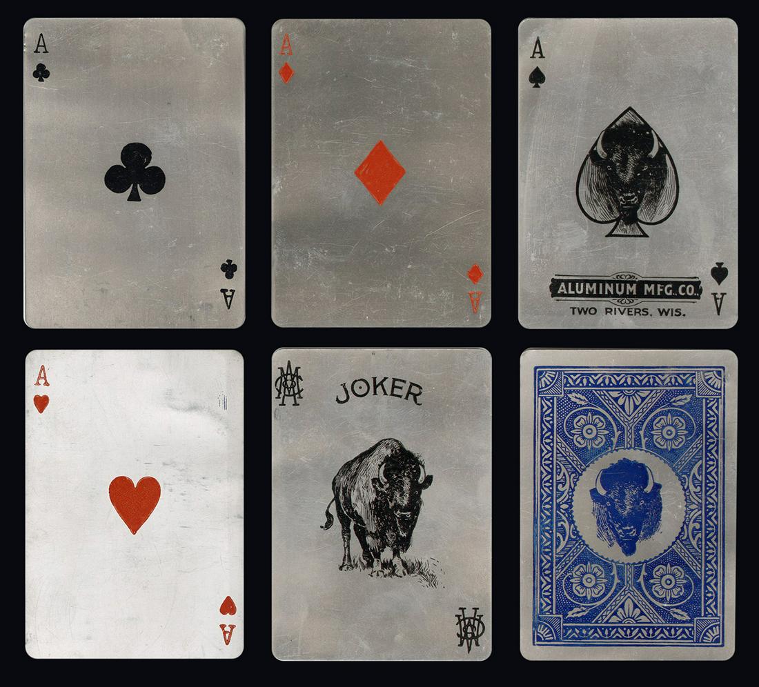 Pan American Exposition Aluminum Playing Cards. (1 of 2)