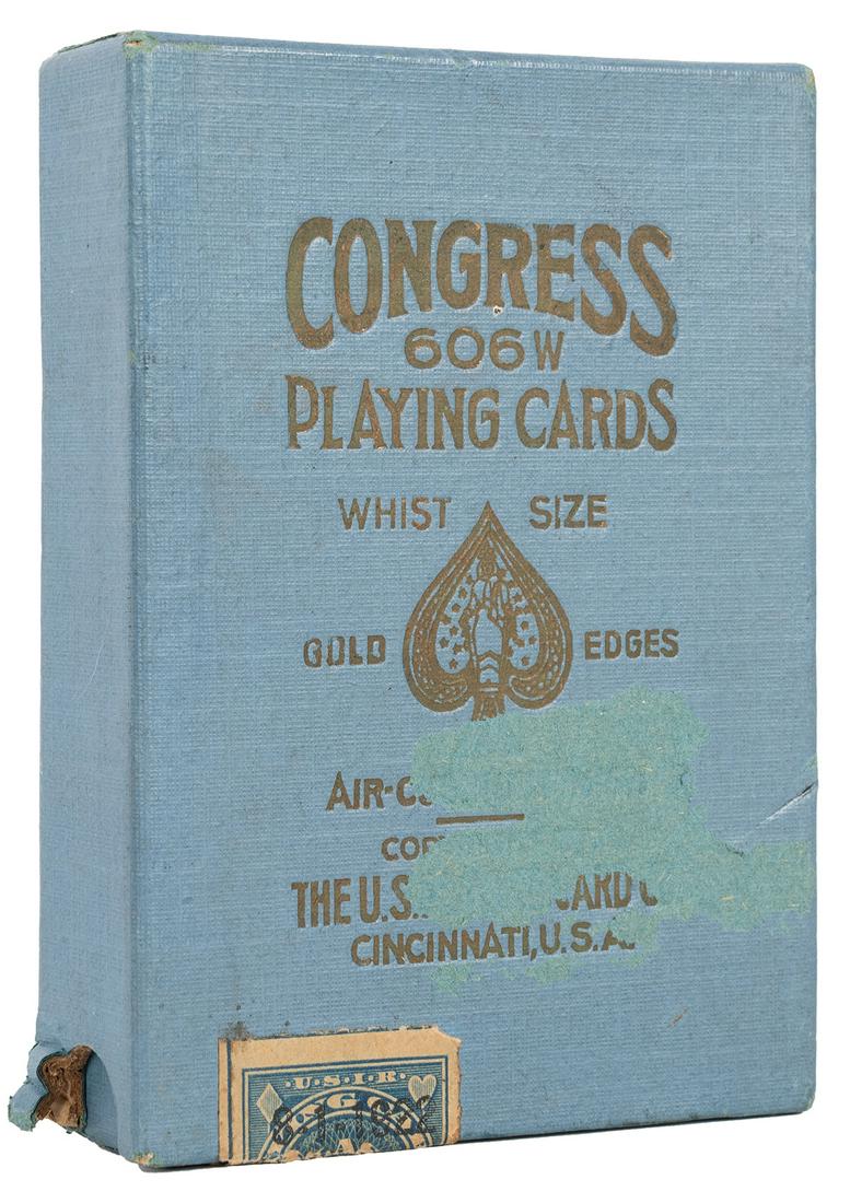 USPC Congress 606W Playing Cards. (1 of 2)