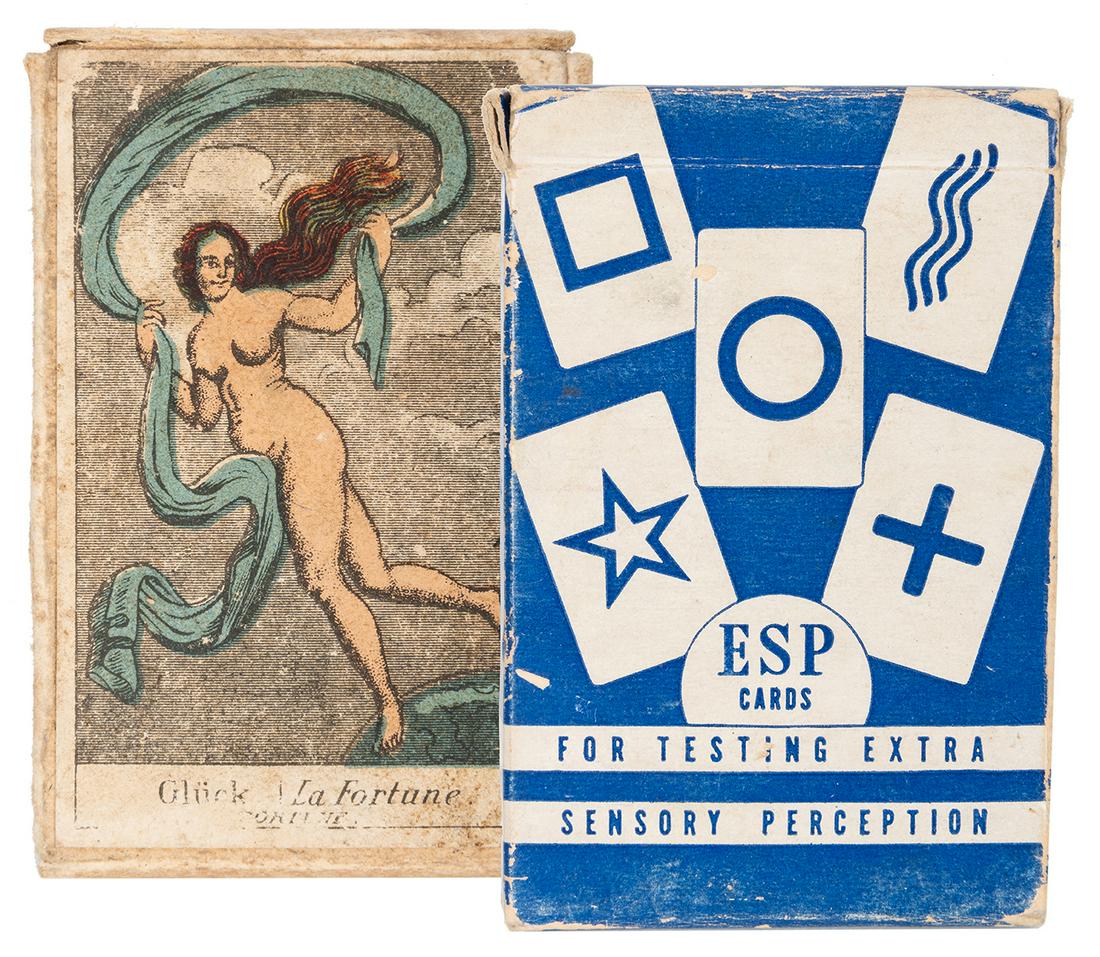 German 19th Century Fortune-Telling Cards. (1 of 2)