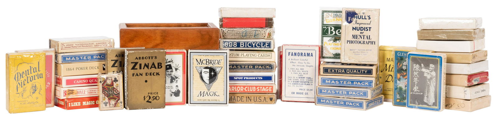 Large Group of Magic Playing Cards. (1 of 1)