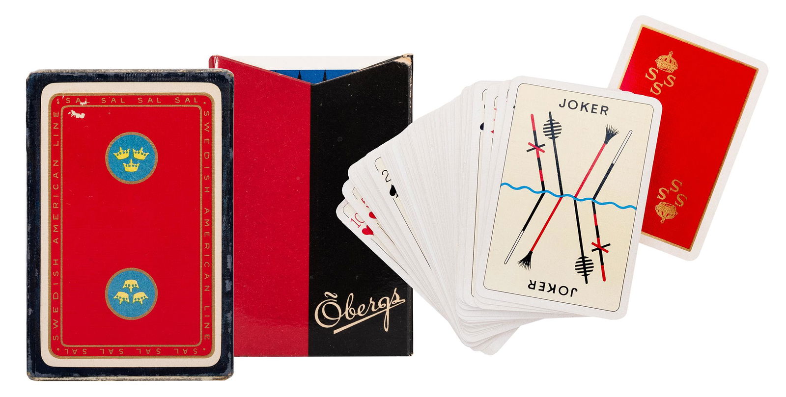 Three Packs of JO Oberg & Son Playing Cards. (1 of 4)