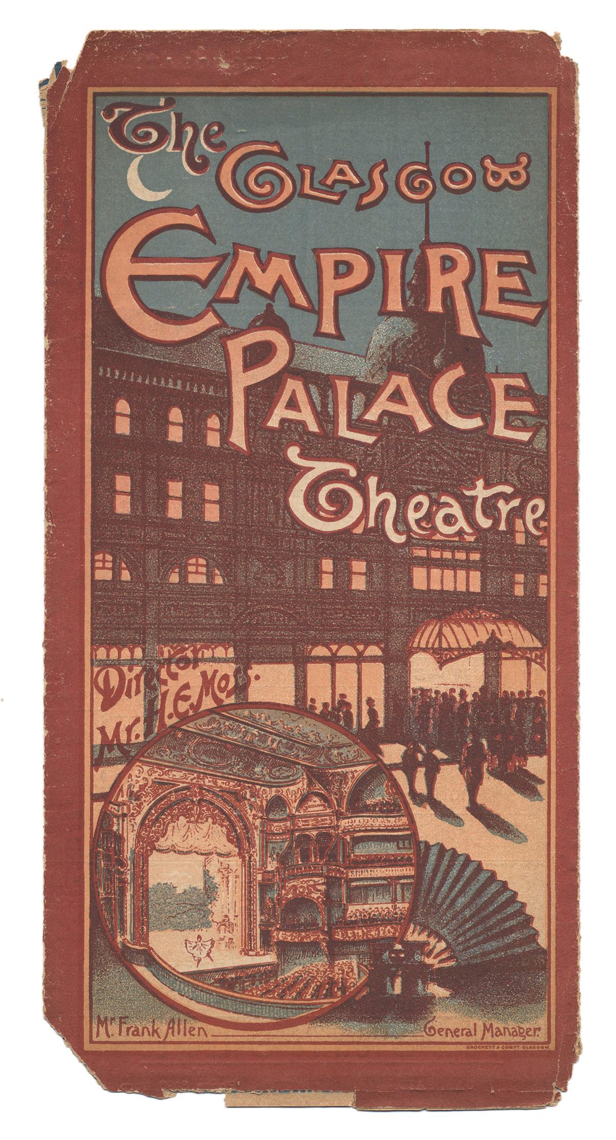 Houdini, Harry (Ehrich Weisz). Houdini Empire Palace (1 of 1)