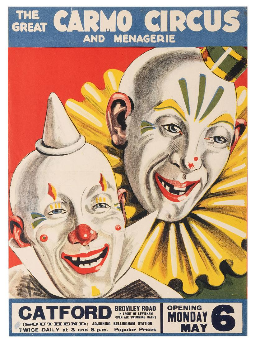 Carmo (Harry Cameron). The Great Carmo Circus and (1 of 1)