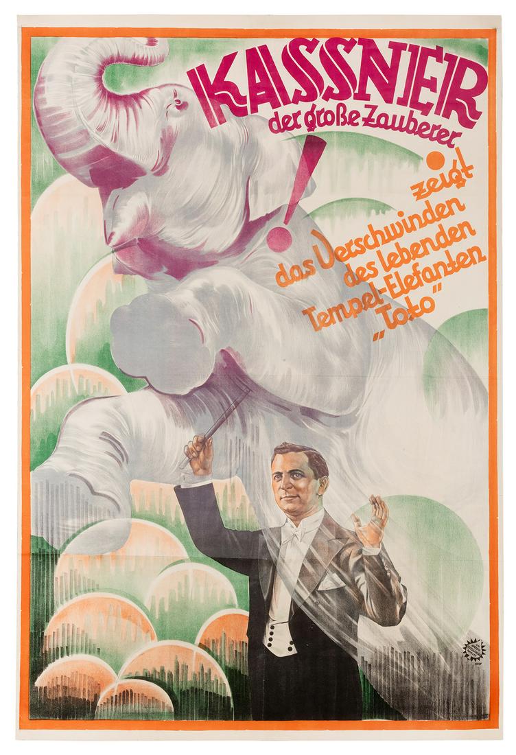 Kassner, Alois. Kassner der Grosse Zauberer. Hamburg: (1 of 1)