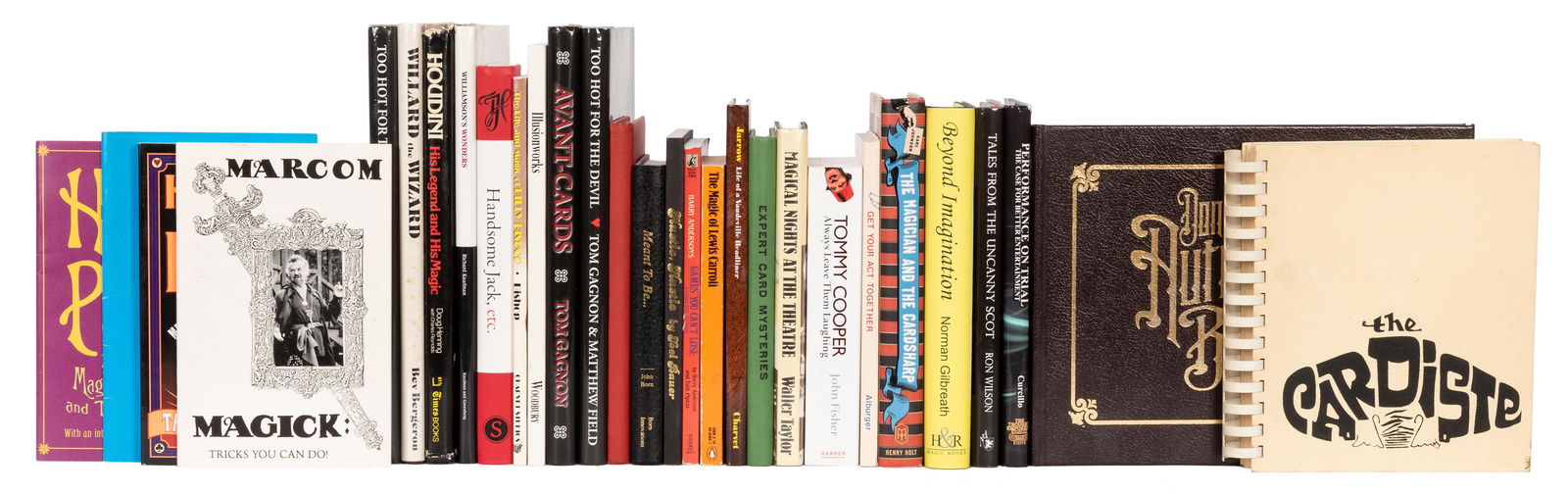 Lot of Presentation Copy Books from Johnny (1 of 11)