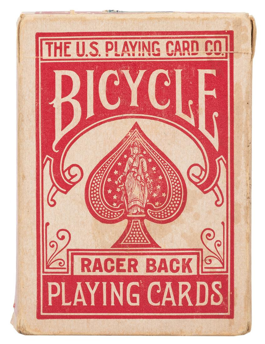 Bicycle 808 Racer Back Playing Cards (Sealed). (1 of 2)