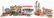 Large Group of Vintage Toy Train Cars and Accessories.