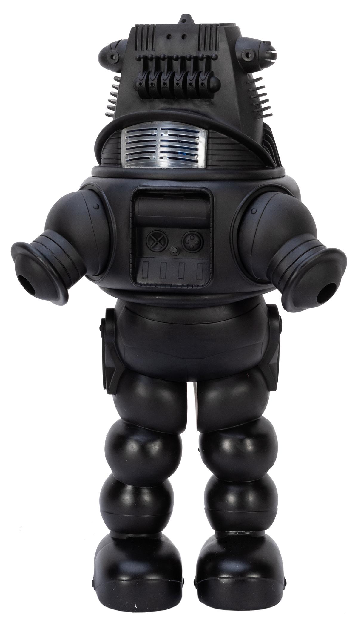 Robby the Robot 1997 Masudaya Talking Robot. Japan,: Robby the Robot 1997 Masudaya Talking Robot. Japan, 1997. Boxed kit for a large Robby the Robot figure which, when assembled, stands approximately two feet and performs actions with battery operation.