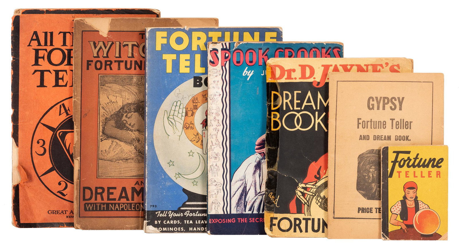 [Fortune Telling] “An Adept”. The Book of: [Fortune Telling] “An Adept”. The Book of Fate. A New and Complete System of Fortune Telling. Philadelphia: Nafis & Cornis: John B. Perry, n.d., ca. 1830s. Seven parts in one. Wood-engrave