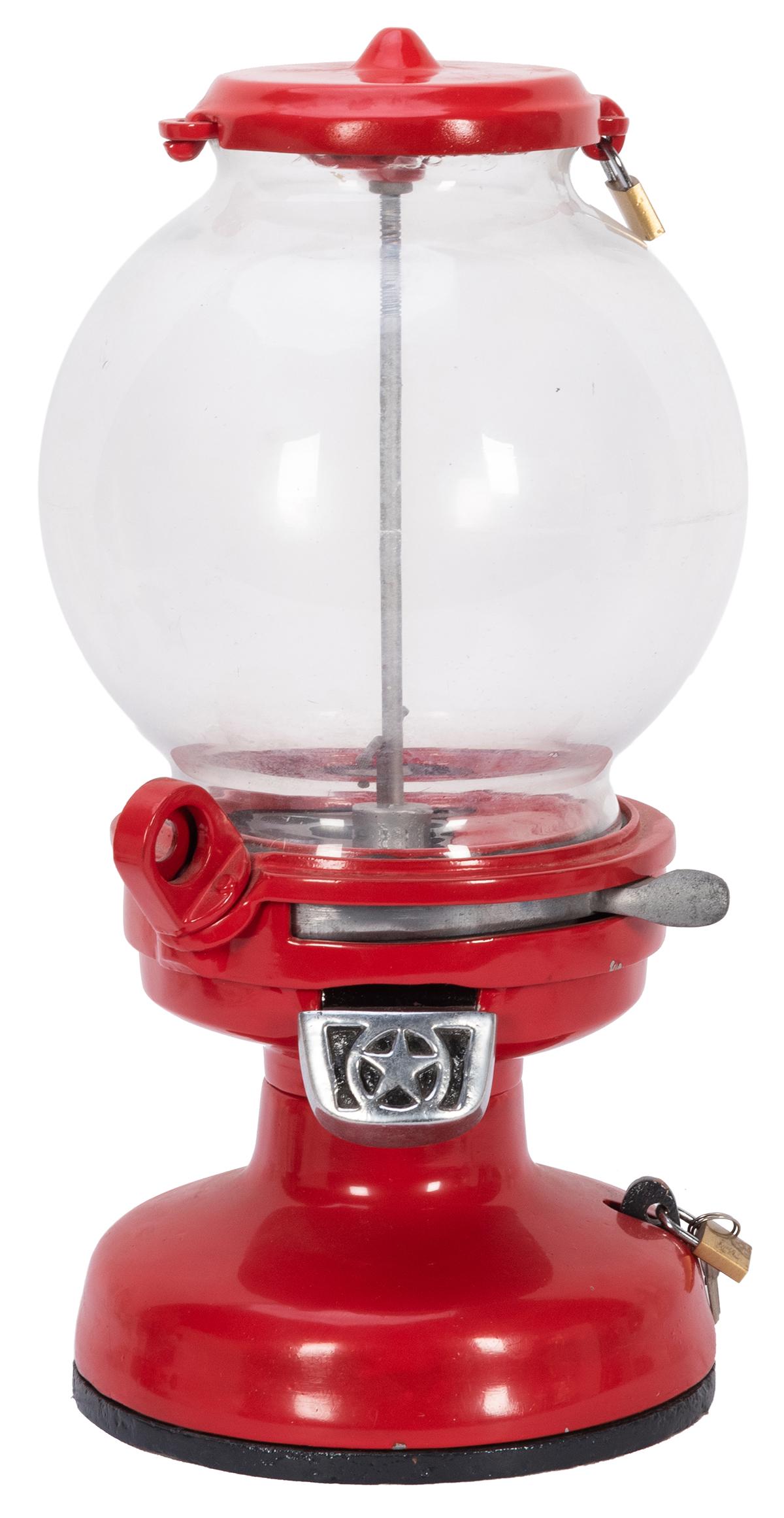 Columbus Belgian Model A 1 Cent Gumball Vendor. (1 of 2)