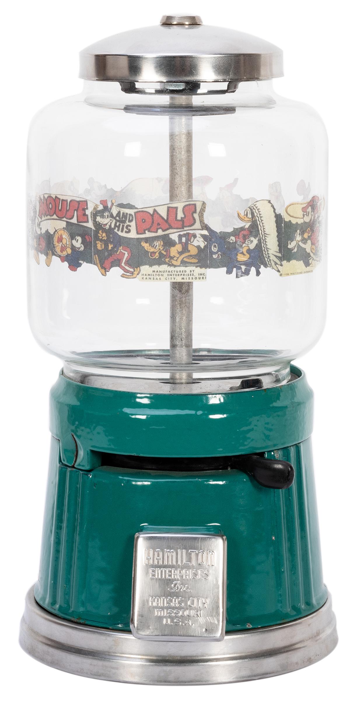 Hamilton “Mickey Mouse” Gumball Vendor. (1 of 2)