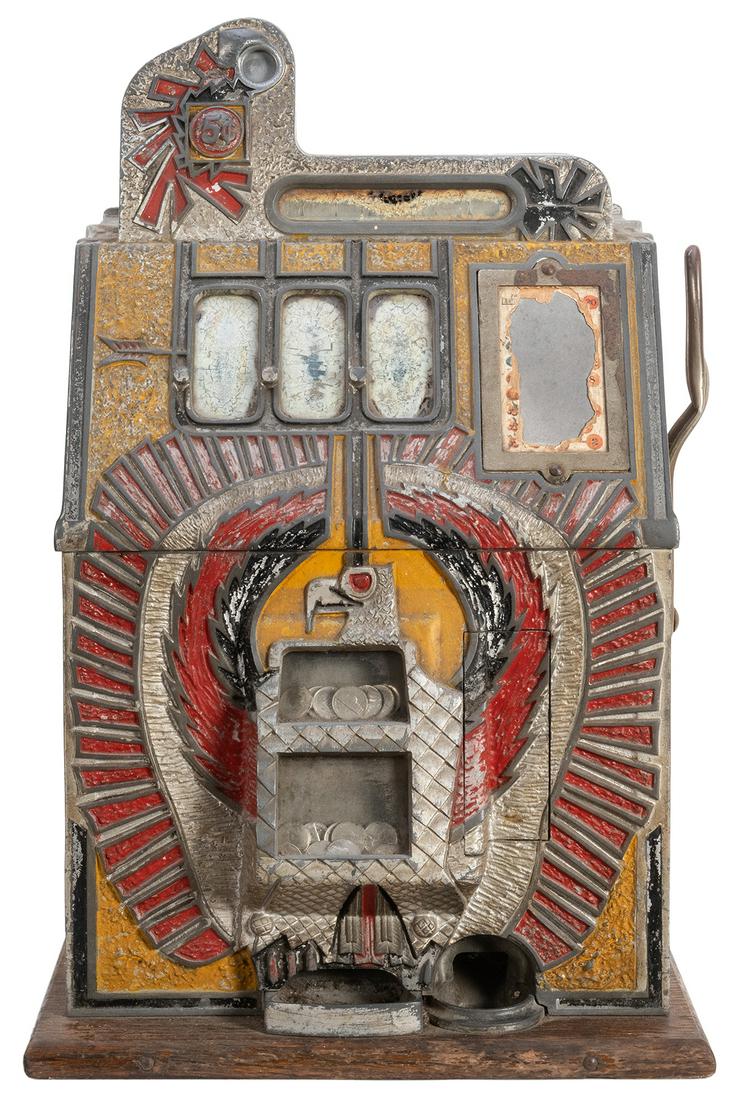 Mills 5 Cent War Eagle Slot Machine. Chicago: Mills (1 of 2)