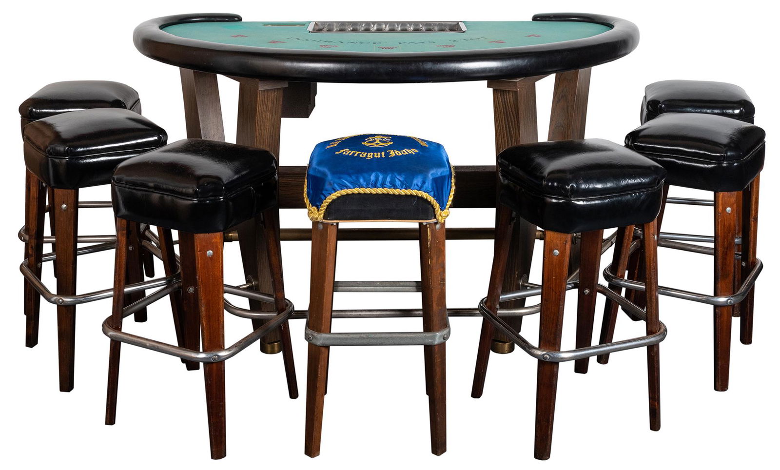 Harold’s Club Casino Blackjack Table with Chairs. (1 of 3)