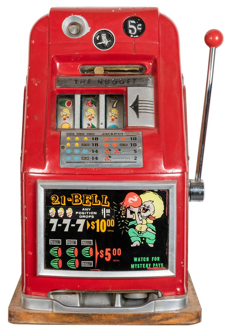 Mills “The Nugget” High Top 5 Cent Slot (1 of 2)