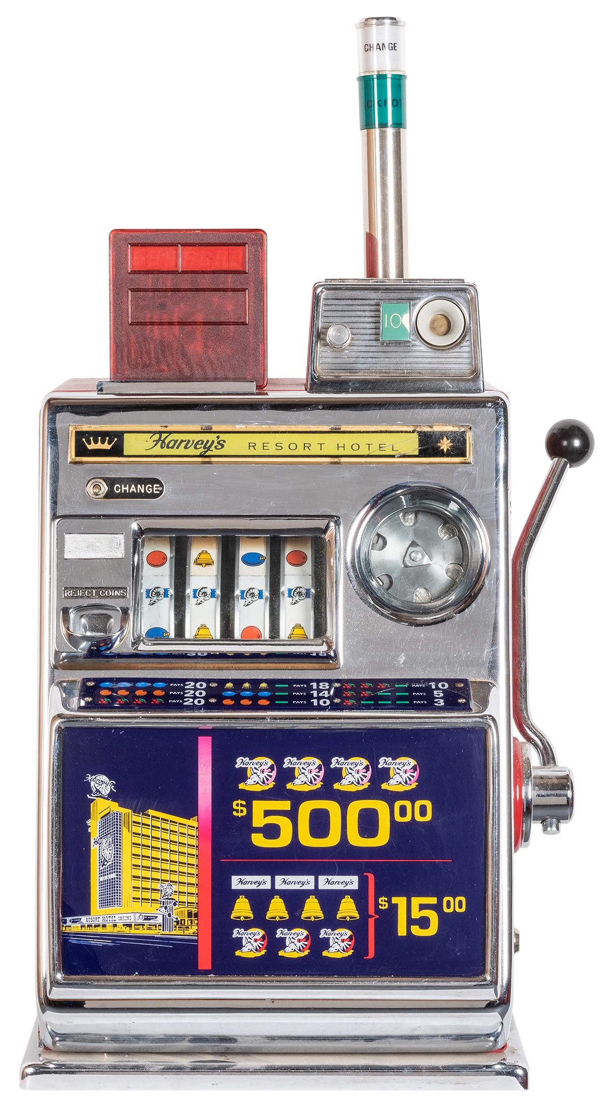 Harvey’s Wagon Wheel Resort Hotel 10 Cent Slot (1 of 2)