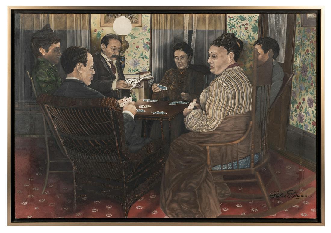 Mann, Robert (Canadian-American, 1924-2011). The Card (1 of 1)