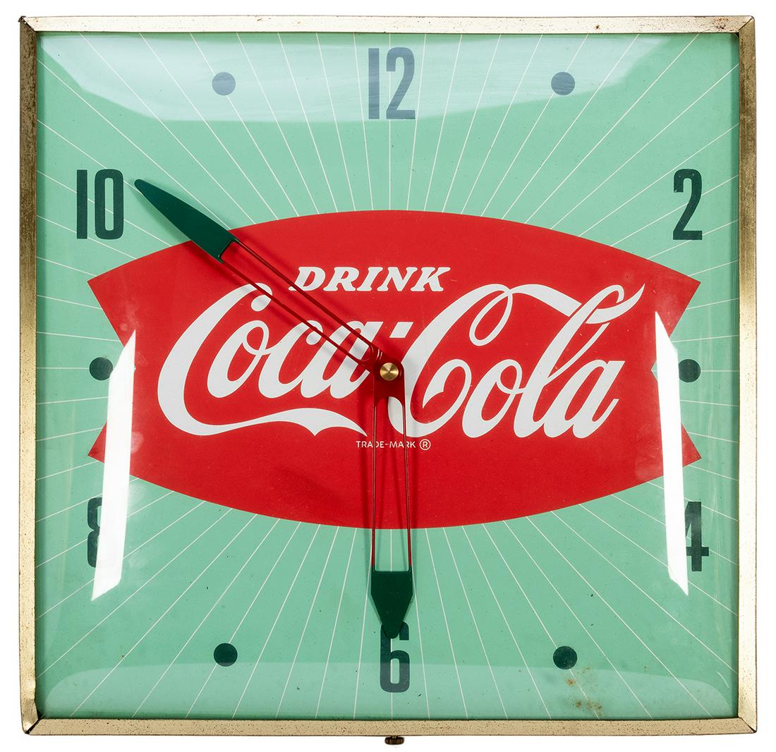 Coca-Cola PAM Electric Clock. Rochelle, NY: PAM Clock (1 of 1)
