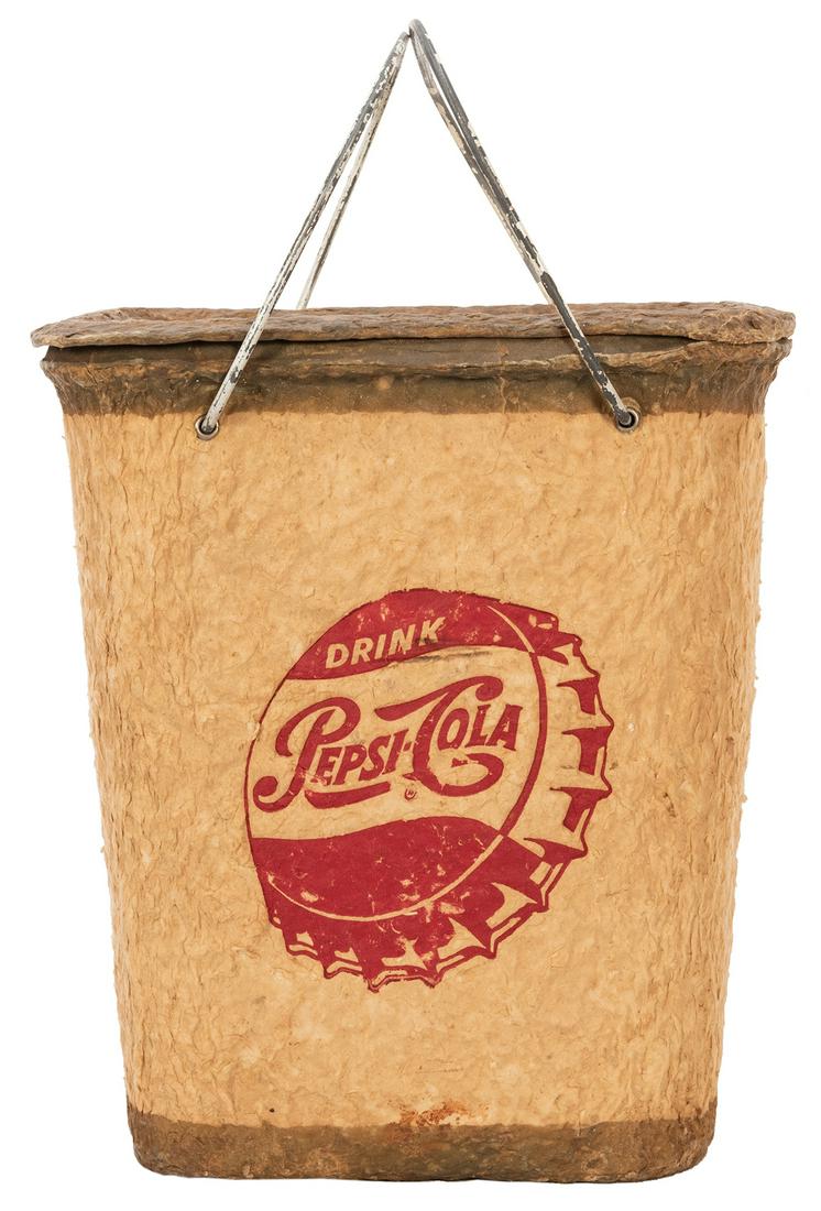 Early Corrugated Pepsi Cooler. Milwaukee: Jardier, ca. (1 of 3)