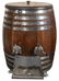 Large Root Beer Barrel Dispenser. Oak barrel with two - 2