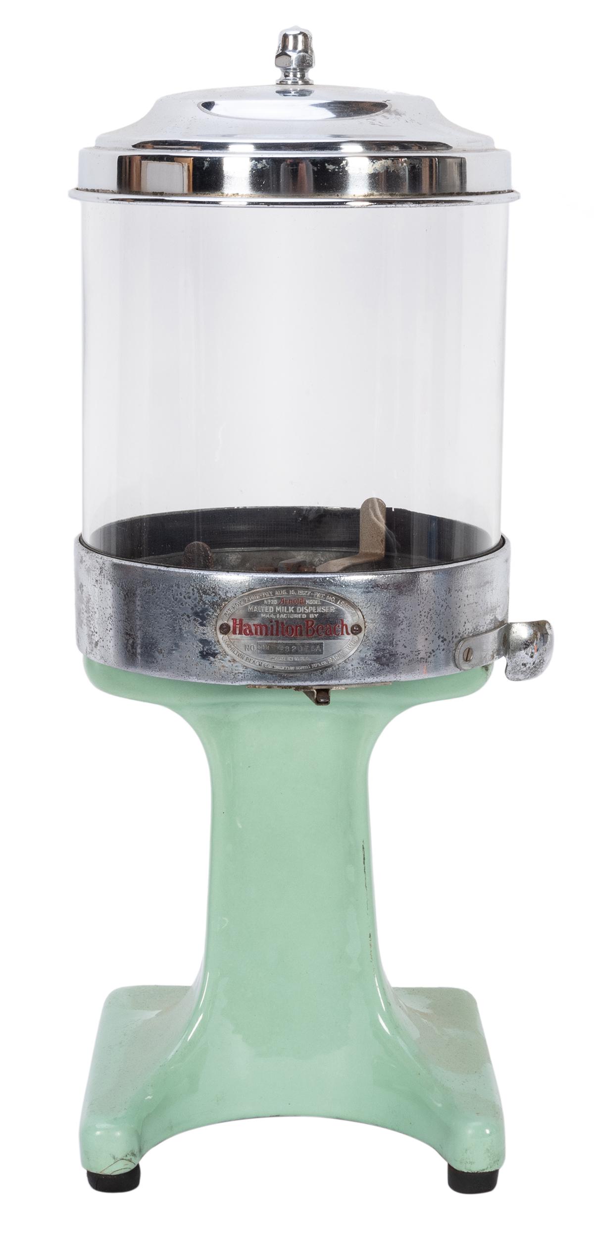 Hamilton Beach Malted Milk Dispenser. Racine: (1 of 2)