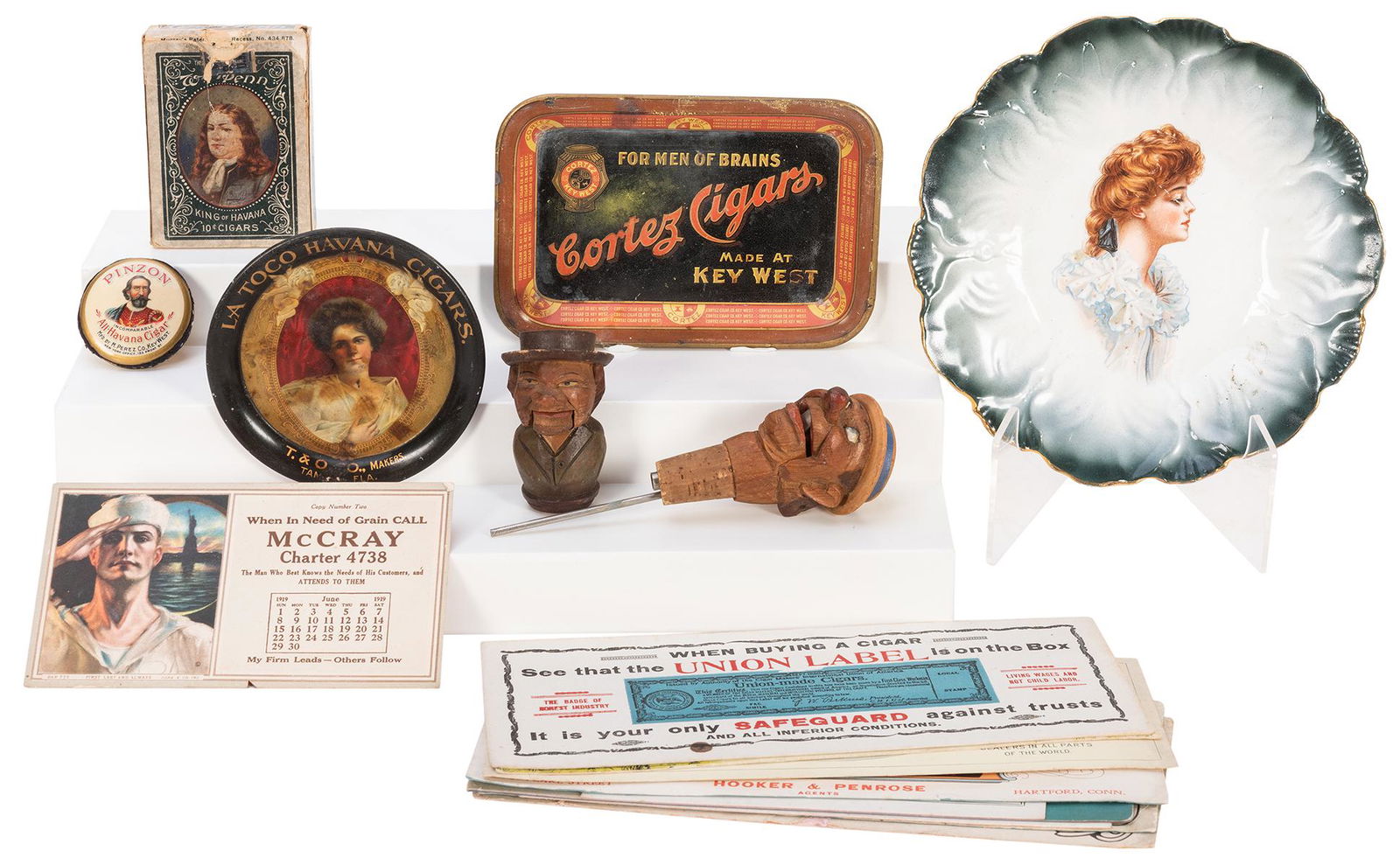 Group of Tobacciana and Other Advertising. Including (1 of 1)