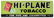 Hi-Plane Tobacco Tin Sign. Brightly colored sign with