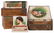 Women Themed Cigar Boxes. 5 pcs. Labels include Brown