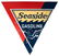 Seaside Gasoline Sign. Double-sided porcelain sign, - 2