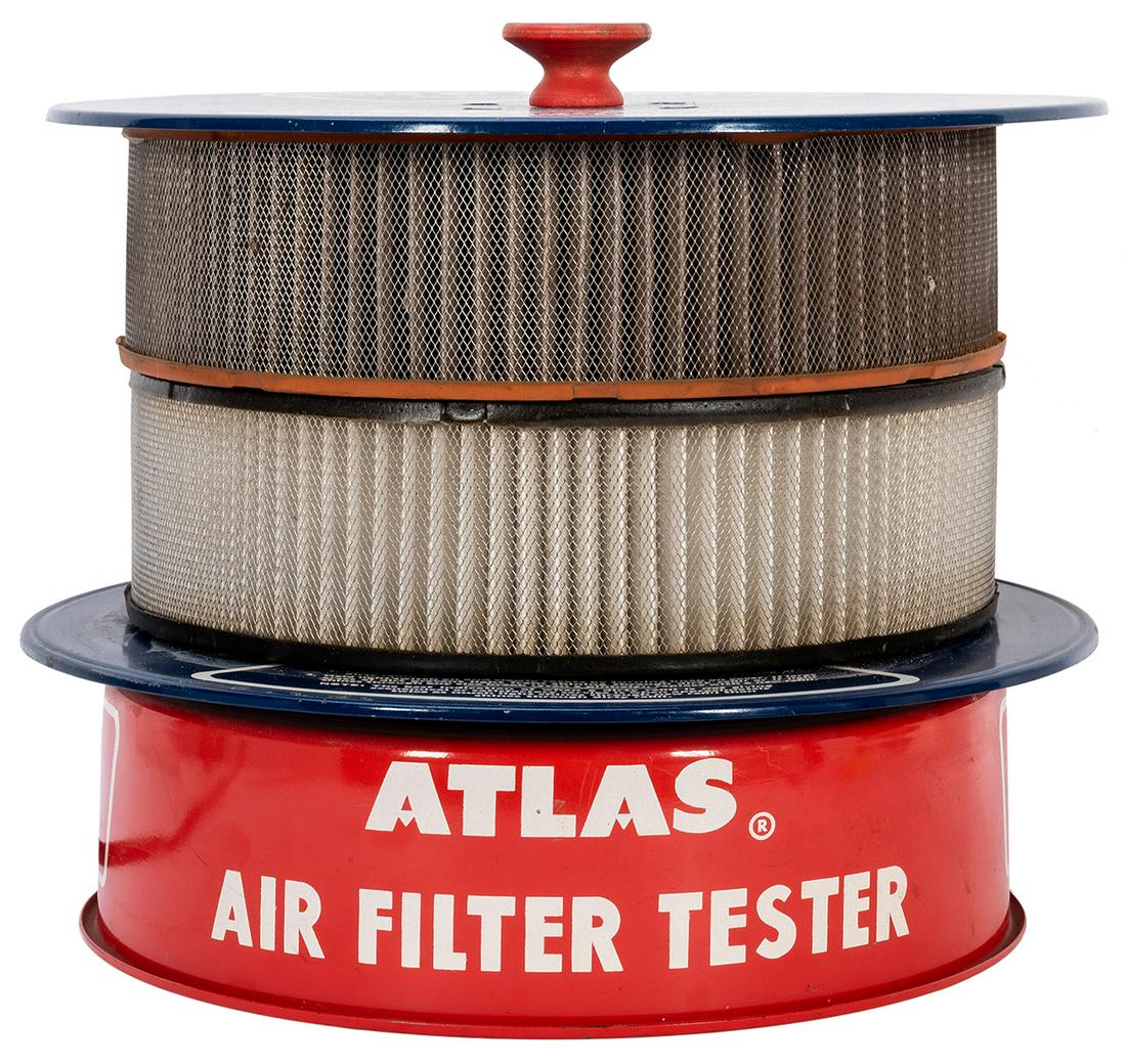 Atlas Air Filter Tester. Circa 1960s. Light switch is (1 of 3)