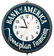Bank of America American Clock Co. Neon Clock.