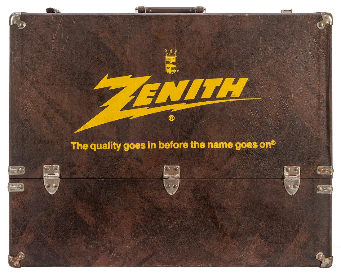 Zenith Electron Tube Repair / Replacement Suitcase. A (1 of 3)