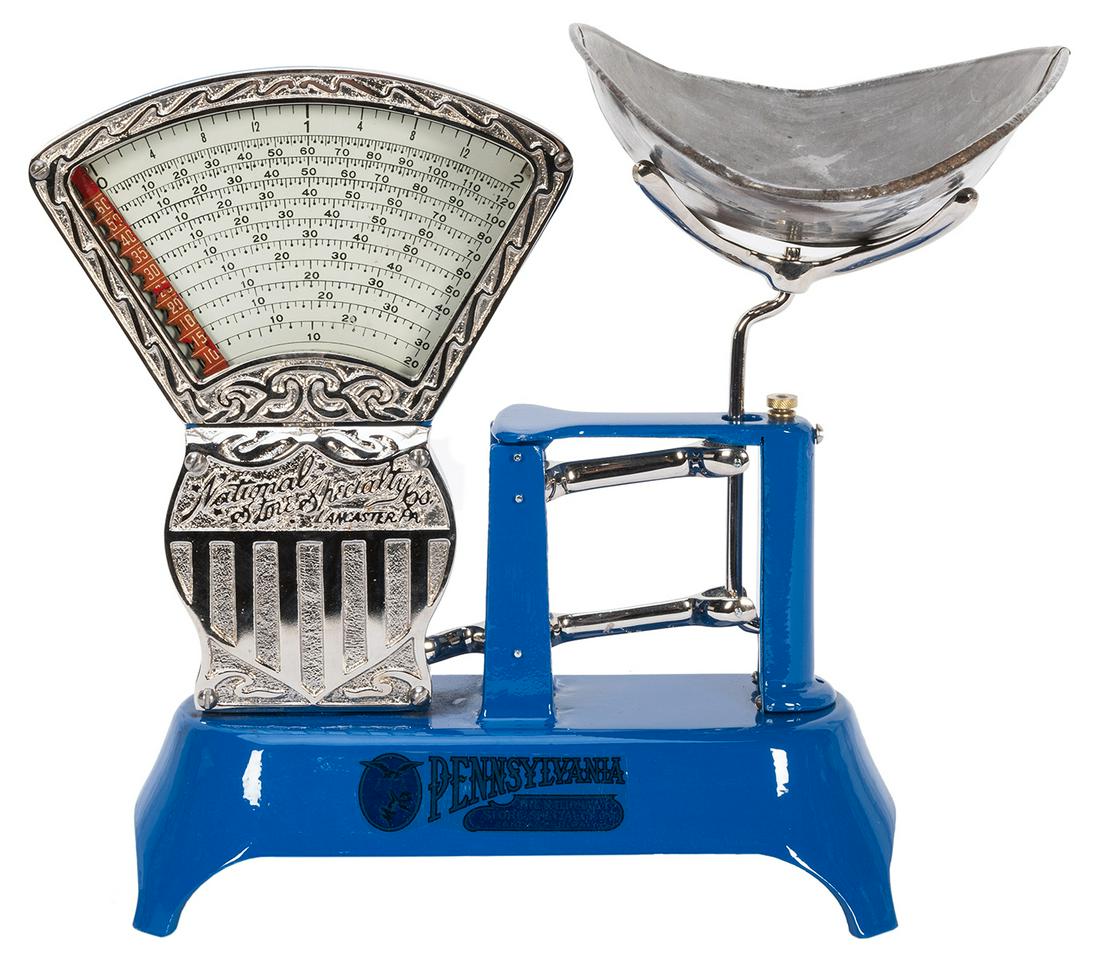 National Candy Scale. Height 9 ½”. Restored. (1 of 2)