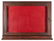 Antique Wooden Shadowbox Display Case. Large upright