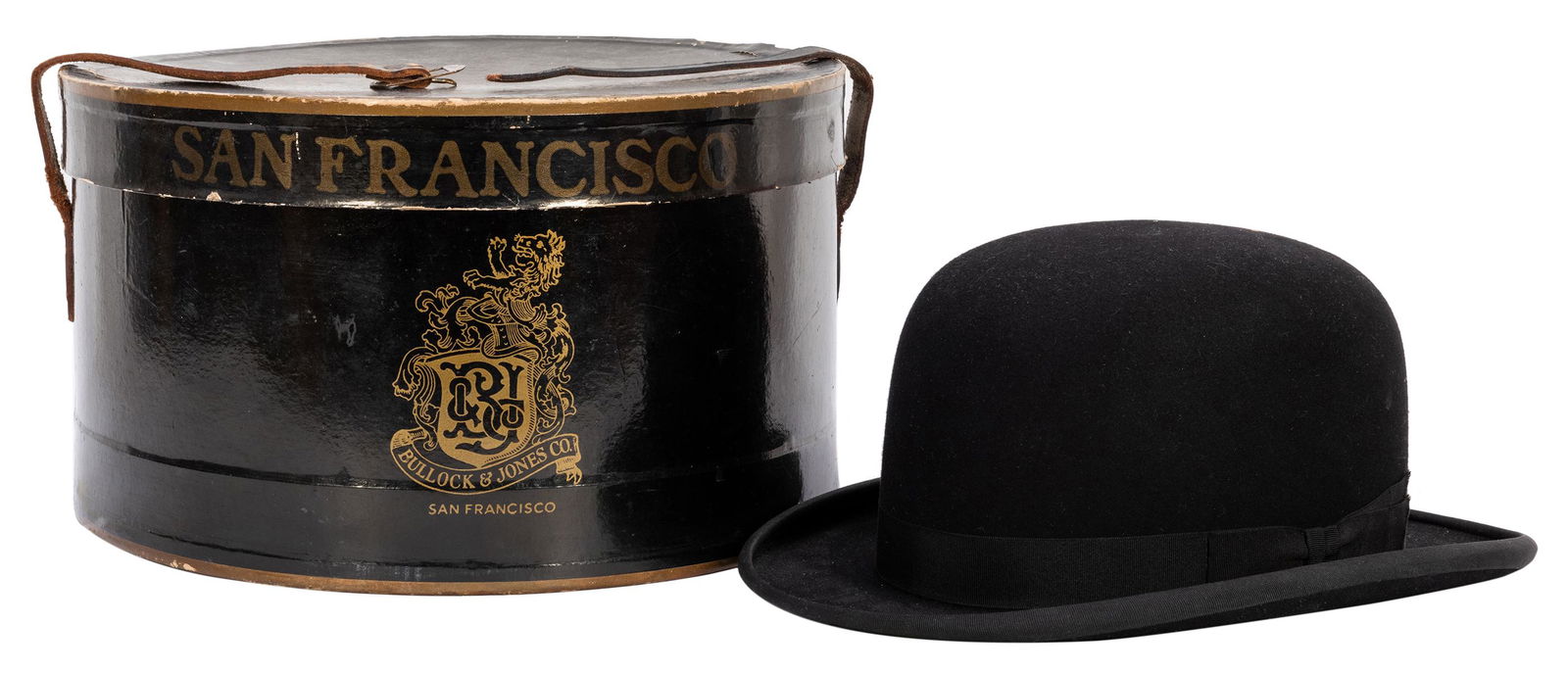 Bullock & Jones San Francisco Derby Bowler Hat. Circa (1 of 4)