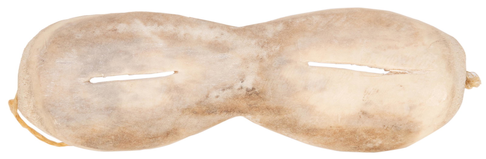 Inuit Bone Snow Goggles. With eye slits to prevent snow: Inuit Bone Snow Goggles. With eye slits to prevent snow blinding. Length 5 ½”.