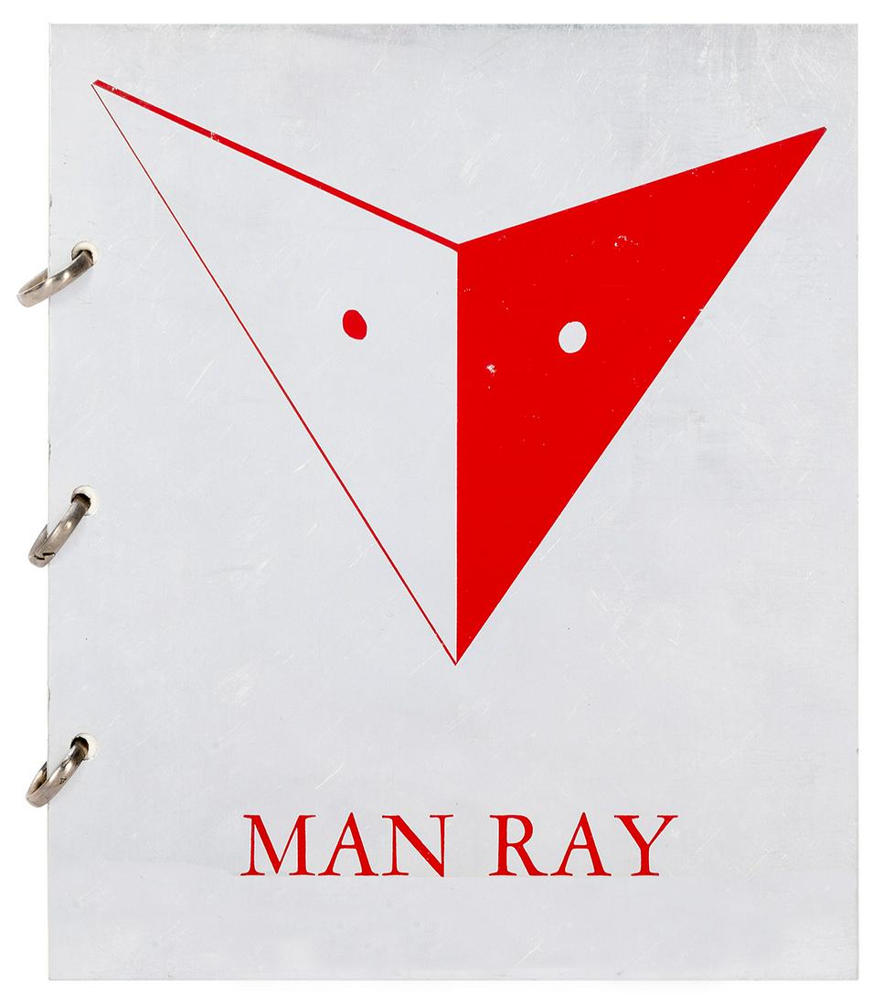 RAY, Man (1890–1976). Man Ray. [London: Hanover: RAY, Man (1890–1976). Man Ray. [London: Hanover Gallery], 1969. Small 8vo. 36 pp. FIRST EDITION. Illustrated with color and black & white examples of paintings and sculptures by Man Ray. Publisher's
